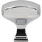 Jeffrey Alexander 1-3/8" Overall Length Polished Chrome Square Audrey Cabinet Knob 278L-PC - alternate 7
